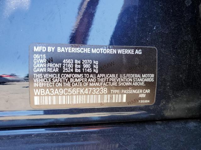 WBA3A9C56FK473238 BMW 335 I