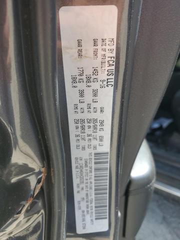 1C4RDHAGXHC652351 Dodge Durango Sxt