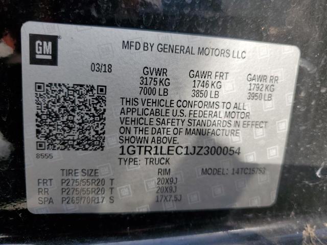 1GTR1LEC1JZ300054 GMC Sierra C1500
