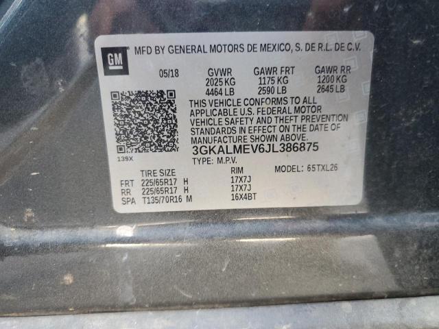 3GKALMEV6JL386875 GMC Terrain Sle
