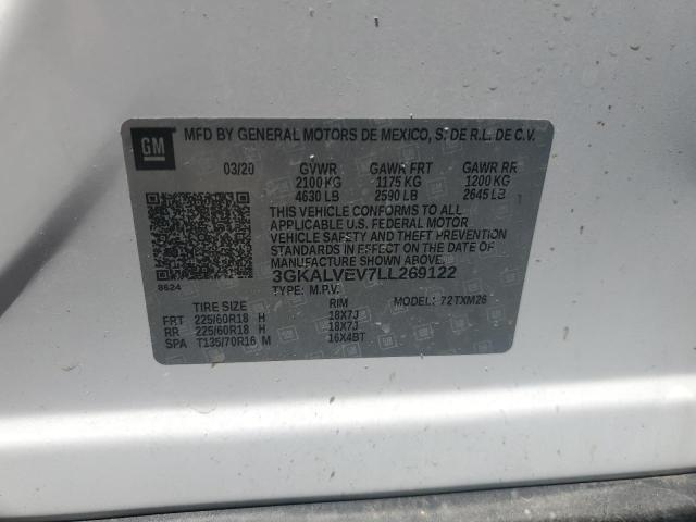 3GKALVEV7LL269122 GMC Terrain Slt