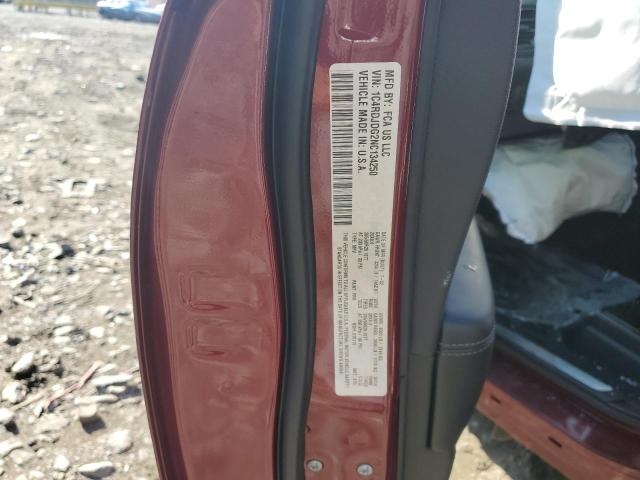 1C4RDJDG2NC134250 Dodge DURANGO GT