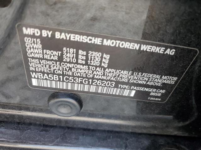 WBA5B1C53FG126203 BMW 535 I