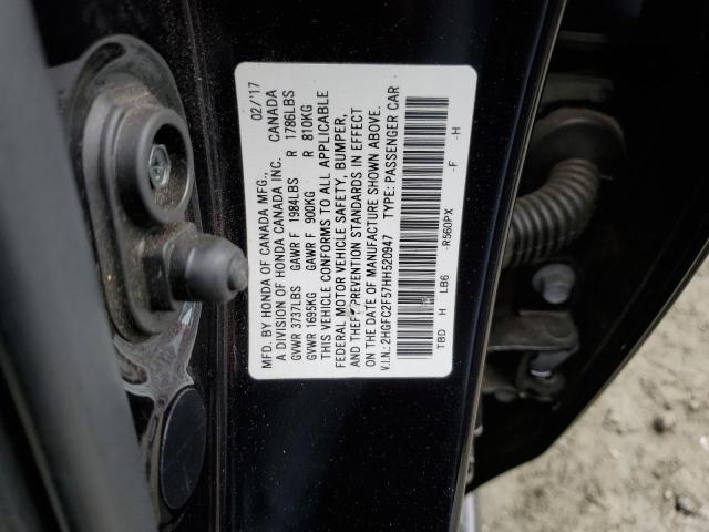 2HGFC2F57HH520947 Honda Civic Lx