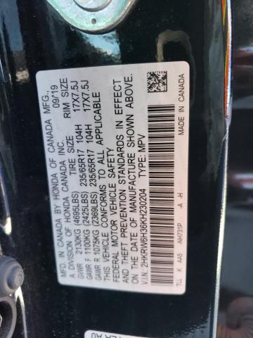 2HKRW6H36KH230204 Honda CR-V LX