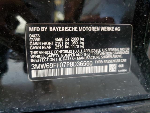 3MW69FF07P8D36560 BMW 330I