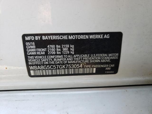 WBA8G5C57GK753054 BMW 328 XI