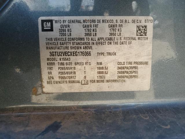 3GTU2VECXEG176066 GMC Sierra K1500 Slt