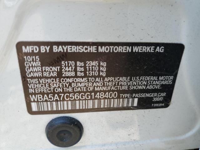 WBA5A7C56GG148400 BMW 528 XI