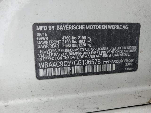 WBA4C9C57GG136578 BMW 428 Xi Gran Coupe Sulev
