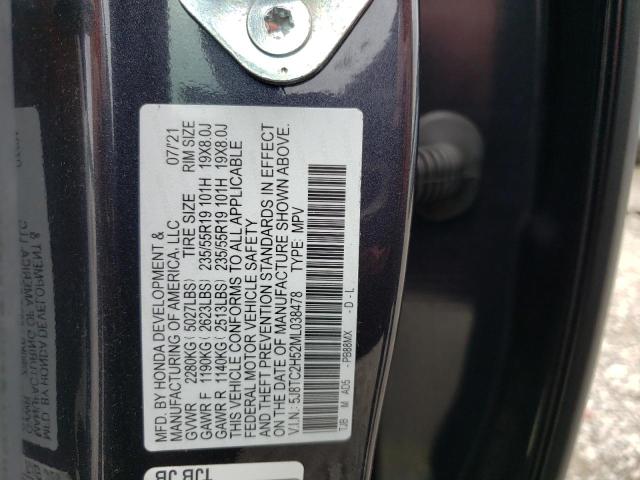 5J8TC2H52ML038478 Acura Rdx Technology