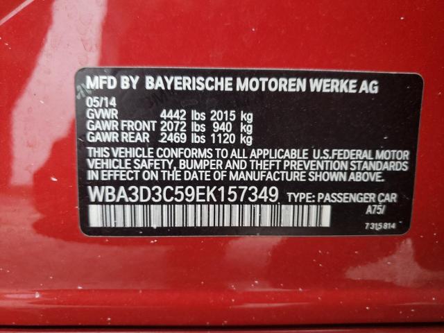 WBA3D3C59EK157349 BMW 328 D