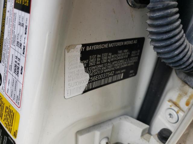 5UXWX9C56E0D37542 BMW X3 Xdrive28i