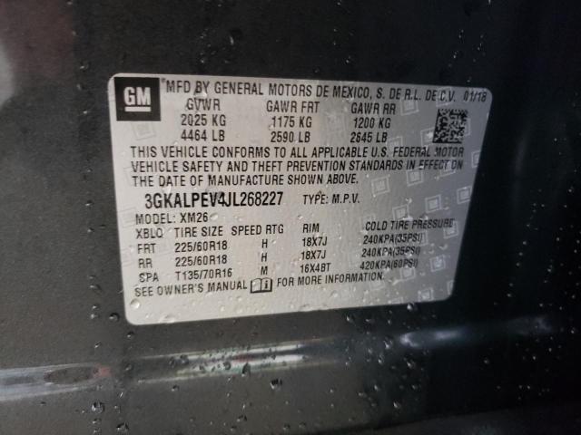 3GKALPEV4JL268227 GMC Terrain Slt
