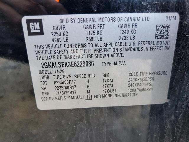 2GKALSEK3E6223086 GMC Terrain Slt