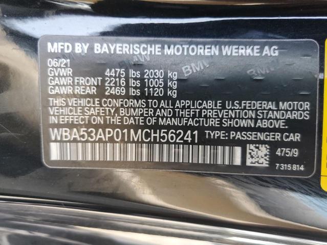 WBA53AP01MCH56241 BMW 430I