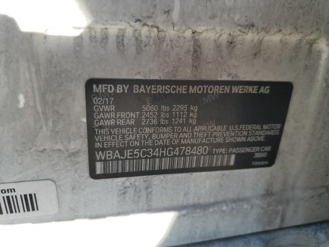 WBAJE5C34HG478480 BMW 540 I