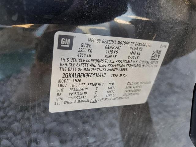 2GKALREK9F6432410 GMC Terrain Sle