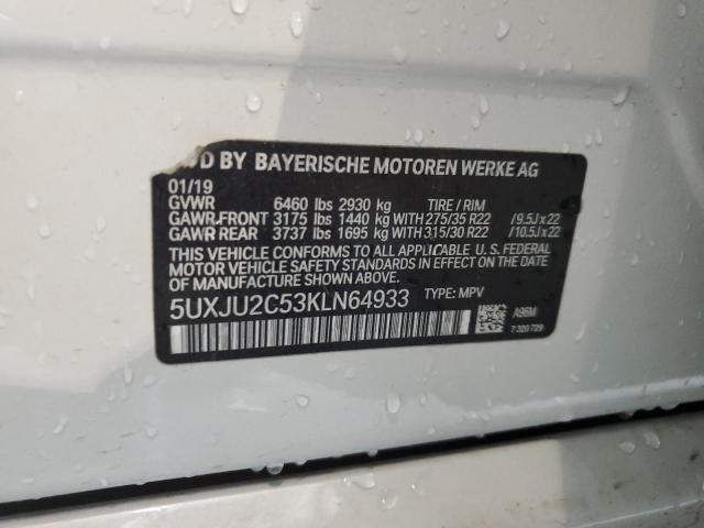 5UXJU2C53KLN64933 BMW X5 Xdrive50i