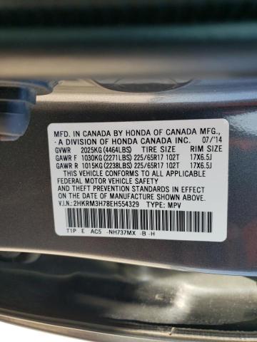 2HKRM3H78EH554329 Honda CR-V EXL