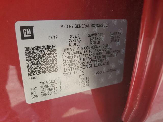 1GTG6FEN6L1106410 GMC Canyon All Terrain