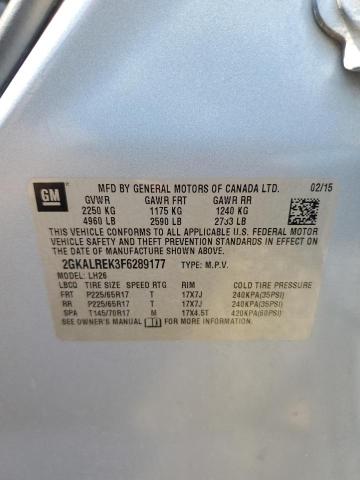 2GKALREK3F6289177 GMC Terrain Sle