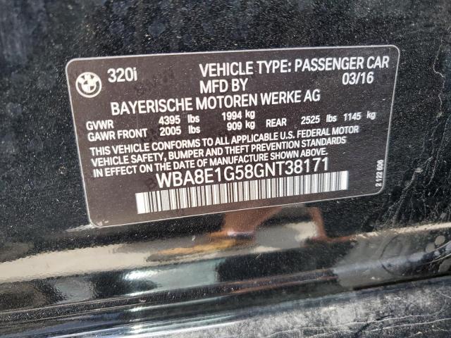 WBA8E1G58GNT38171 BMW 320 I