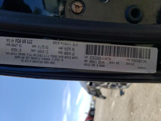 2C3CDZGG9JH146794 Dodge Challenger Gt