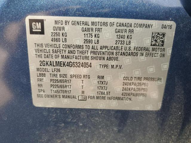 2GKALMEK4G6324054 GMC Terrain Sle