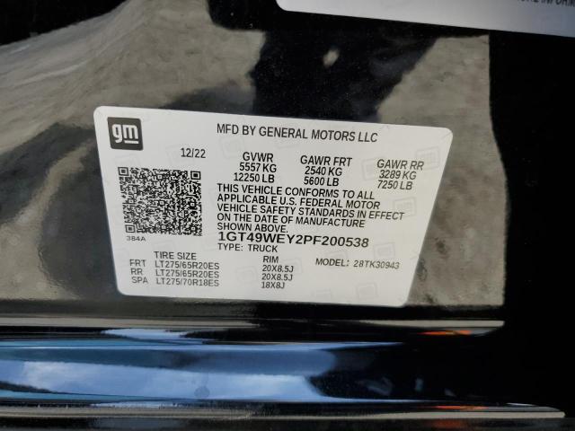 1GT49WEY2PF200538 GMC Sierra K3500 Denali