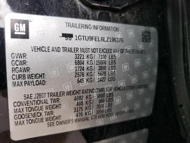 1GTU9FEL6LZ196376 GMC Sierra K1500 Denali