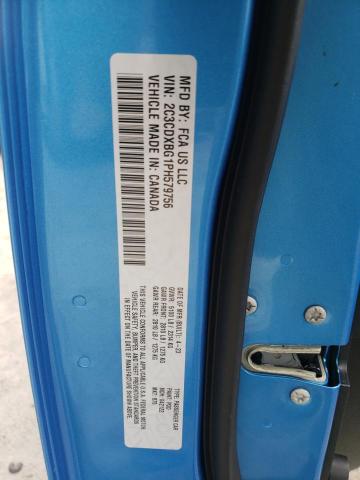 2C3CDXBG1PH579756 Dodge Charger Sxt