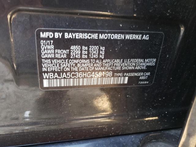 WBAJA5C36HG456198 BMW 530 I