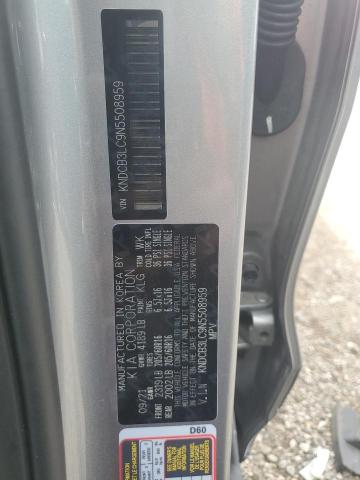 KNDCB3LC9N5508959 KIA NIRO LX