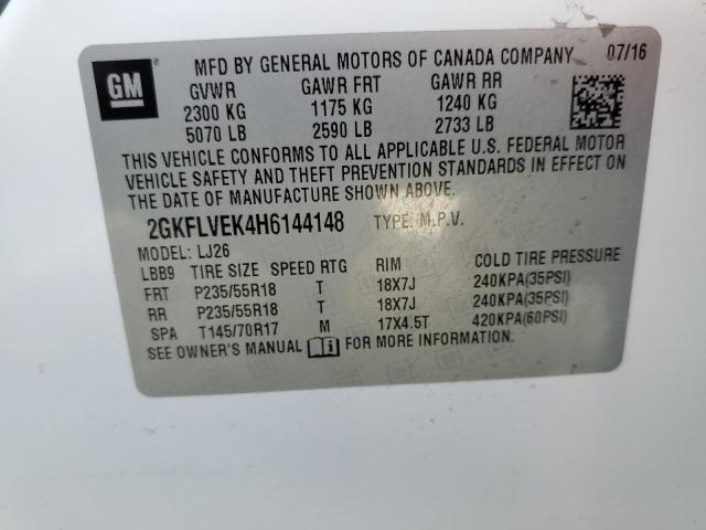 2GKFLVEK4H6144148 GMC Terrain Denali
