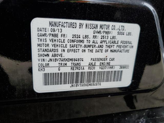 JN1BV7ARXEM694974 Infiniti Q50 BASE