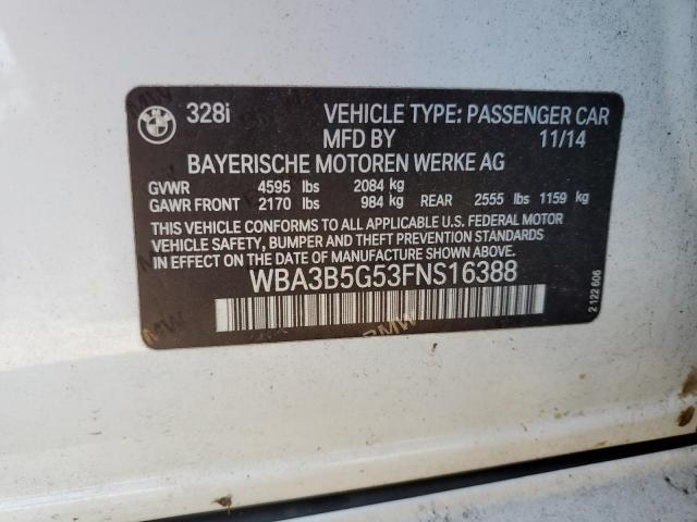 WBA3B5G53FNS16388 BMW 328 Xi Sulev