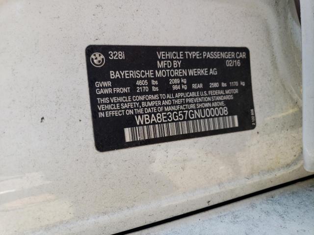 WBA8E3G57GNU00008 BMW 328 Xi Sulev