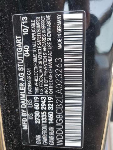 WDDUG8CB2EA023263 Mercedes-Benz S 550