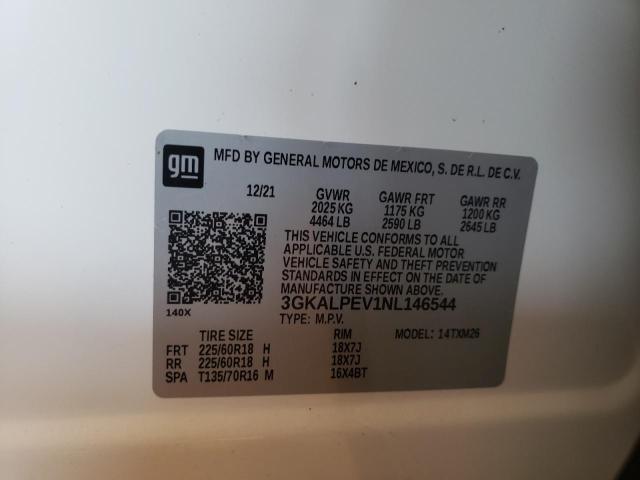 3GKALPEV1NL146544 GMC Terrain Slt