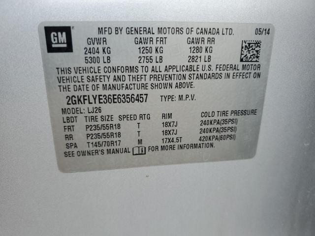 2GKFLYE36E6356457 GMC Terrain Slt