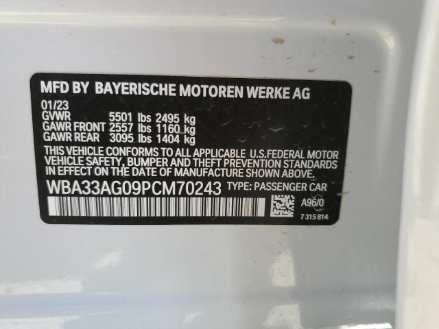 WBA33AG09PCM70243 BMW 530XE
