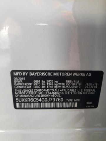5UXKR6C54G0J79760 BMW X5 Xdrive50i