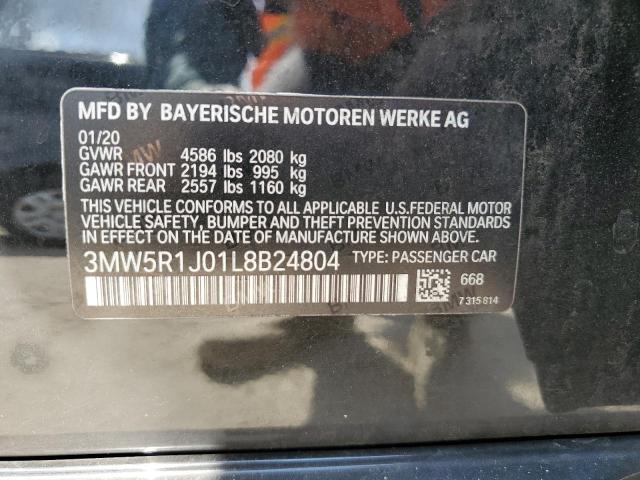 3MW5R1J01L8B24804 BMW 330I