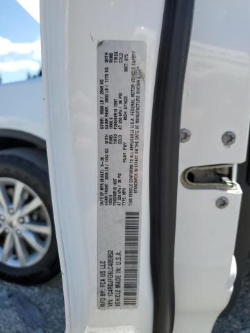 1C4RDJFG6LC405952 Dodge Durango Ssv