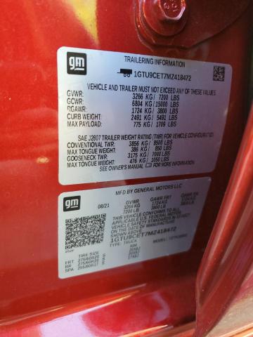 1GTU9CET7MZ418472 GMC Sierra K1500 Elevation