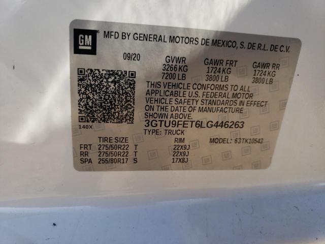 3GTU9FET6LG446263 GMC Sierra K1500 Denali