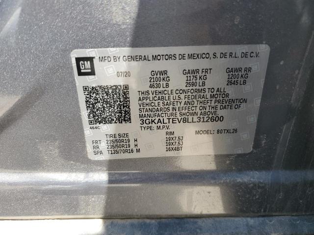 3GKALTEV8LL312600 GMC Terrain Sle