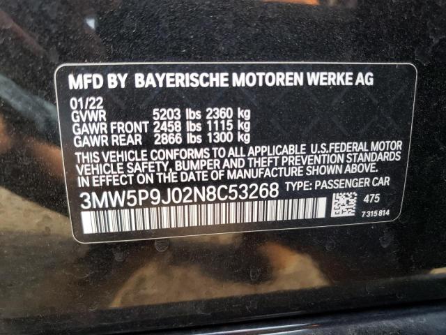 3MW5P9J02N8C53268 BMW 330xe