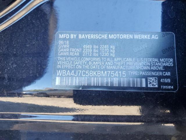 WBA4J7C58KBM75415 BMW 440xi Gran Coupe